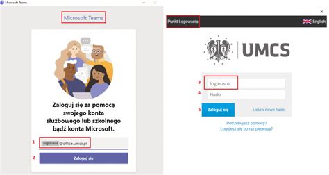 ms teams logowanie online.